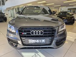 2016 Audi SQ5 TDI 8R MY17 Four Wheel Drive Daytona Grey Pearl