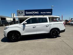 2024 SsangYong Musso Ultimate Q261 MY24 4X4 Dual Range Pearl White