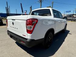 2024 SsangYong Musso Ultimate Q261 MY24 4X4 Dual Range Pearl White