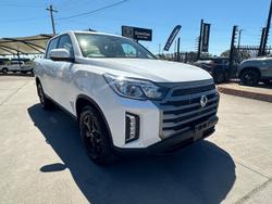2024 SsangYong Musso Ultimate Q261 MY24 4X4 Dual Range Pearl White