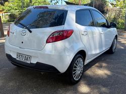 2012 Mazda 2 Neo DE Series 2 MY12 Crystal White Pearl