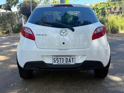 2012 Mazda 2 Neo DE Series 2 MY12 Crystal White Pearl