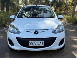 2012 Mazda 2 Neo DE Series 2 MY12 Crystal White Pearl
