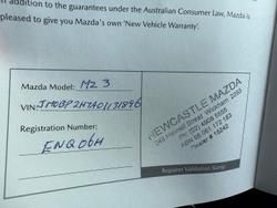 2021 Mazda 3 G20 Pure