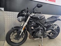 2019 Triumph STREET TRIPLE S 660 LAMS BLACK
