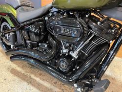 2022 Harley-davidson FXBRS BREAKOUT (114) MINERAL GREEN DENIM