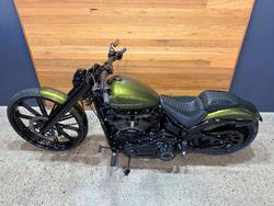 2022 Harley-davidson FXBRS BREAKOUT (114) MINERAL GREEN DENIM