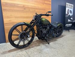 2022 Harley-davidson FXBRS BREAKOUT (114) MINERAL GREEN DENIM