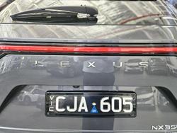 2023 Lexus NX 350h Luxury AAZH25R 4X4 On Demand Sonic Chrome