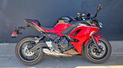 2023 Kawasaki NINJA 650 RED