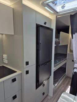 2025 New Age Caravans Road Owl Ro21be Escape My25.5 Family Bunk Van