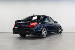 2011 Mercedes-Benz C-Class C63 AMG W204 MY11 Magnetite black