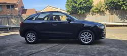 2013 Audi Q3 TFSI 8U MY13 Four Wheel Drive Brilliant Black