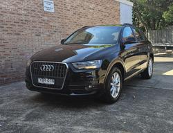 2013 Audi Q3 TFSI 8U MY13 Four Wheel Drive Brilliant Black