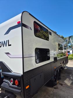2025 New Age Caravans Road Owl Ro19be Escape My25.5 Family Bunk