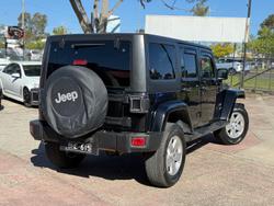 2017 Jeep Wrangler Unlimited Sport JK MY17 4X4 Dual Range Black
