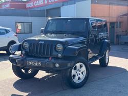 2017 Jeep Wrangler Unlimited Sport JK MY17 4X4 Dual Range Black