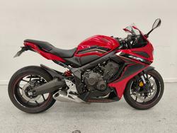 2022 Honda CBR650R Red