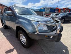 2012 Isuzu D-MAX SX MY12 4X4 Dual Range Mineral Grey