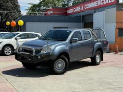 2012 Isuzu D-MAX SX MY12 4X4 Dual Range Mineral Grey