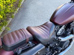 2022 Indian SCOUT BOBBER MAROON METALLIC