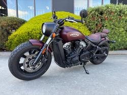 2022 Indian SCOUT BOBBER MAROON METALLIC