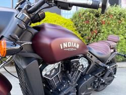 2022 Indian SCOUT BOBBER MAROON METALLIC