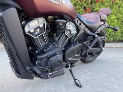 2022 Indian SCOUT BOBBER MAROON METALLIC