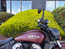 2022 Indian SCOUT BOBBER MAROON METALLIC