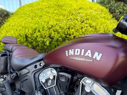 2022 Indian SCOUT BOBBER MAROON METALLIC