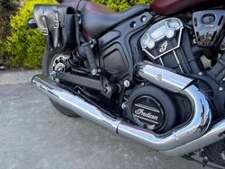 2022 Indian SCOUT BOBBER MAROON METALLIC