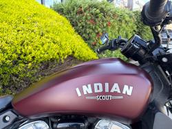 2022 Indian SCOUT BOBBER MAROON METALLIC