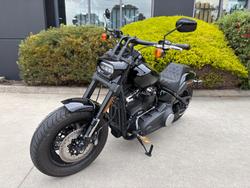 2019 HARLEY-DAVIDSON FXFBS FAT BOB (114) BLACK