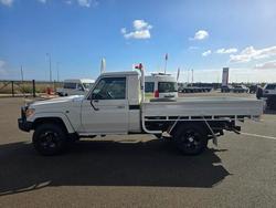2022 Toyota Landcruiser Military LC70 T/D Single Cab Chassis GXL French Vanilla