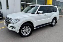 2019 Mitsubishi Pajero GLS NX MY19 4X4 Dual Range White