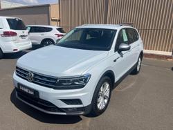 2018 Volkswagen Tiguan 110TDI Comfortline Allspace 5N MY18 Four Wheel Drive White Silver