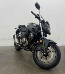 2017 Honda CB500FA (ABS) Black