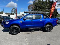 2014 Ford Ranger XLT PX 4X4 Dual Range Aurora Blue