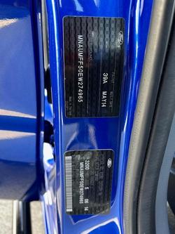 2014 Ford Ranger XLT PX 4X4 Dual Range Aurora Blue