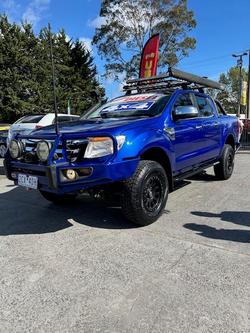 2014 Ford Ranger XLT PX 4X4 Dual Range Aurora Blue