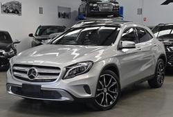 2014 Mercedes-Benz GLA-Class GLA250 X156 Four Wheel Drive Polar Silver