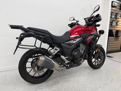 2017 Honda CB500X Red