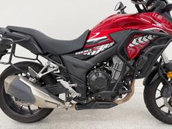 2017 Honda CB500X Red