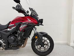 2017 Honda CB500X Red