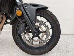 2017 Honda CB500X Red