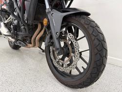 2017 Honda CB500X Red