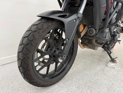 2017 Honda CB500X Red