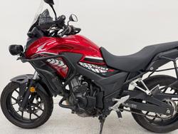 2017 Honda CB500X Red