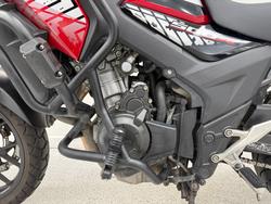 2017 Honda CB500X Red