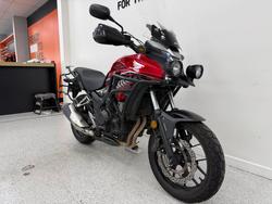2017 Honda CB500X Red